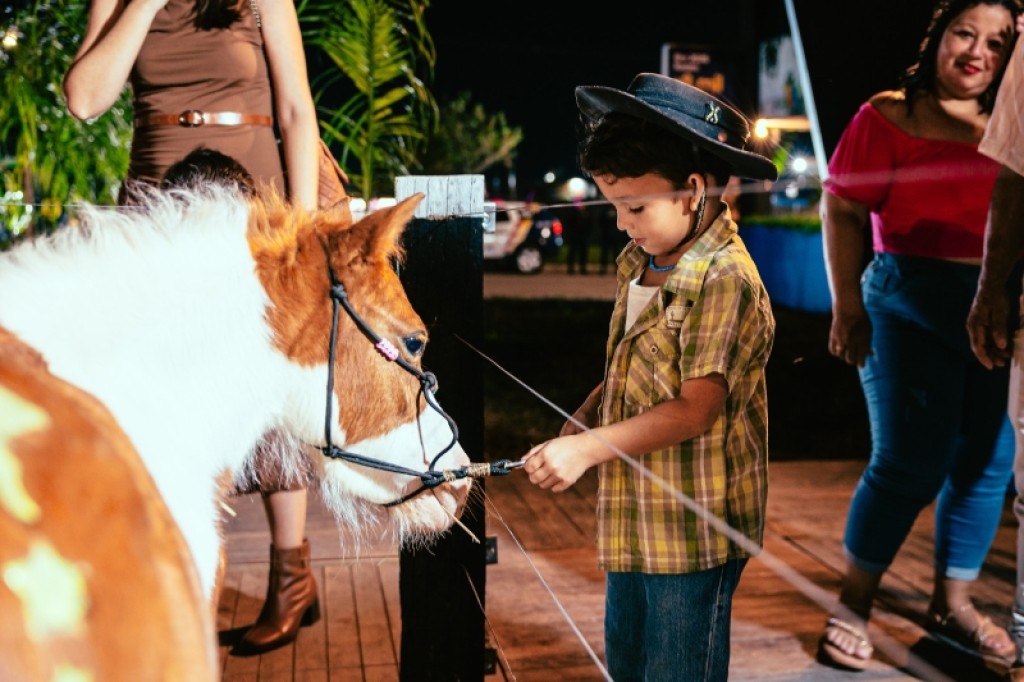 Dia da Família na Exponorte terá interação entre crianças e animais da mini fazenda neste domingo (31)